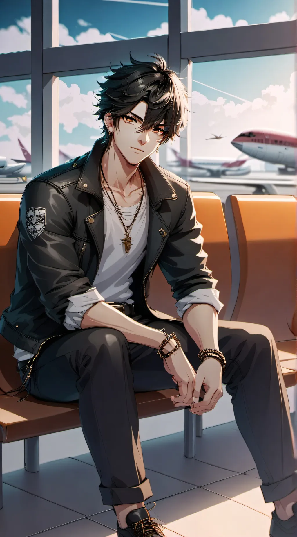 ai character: Vinny background