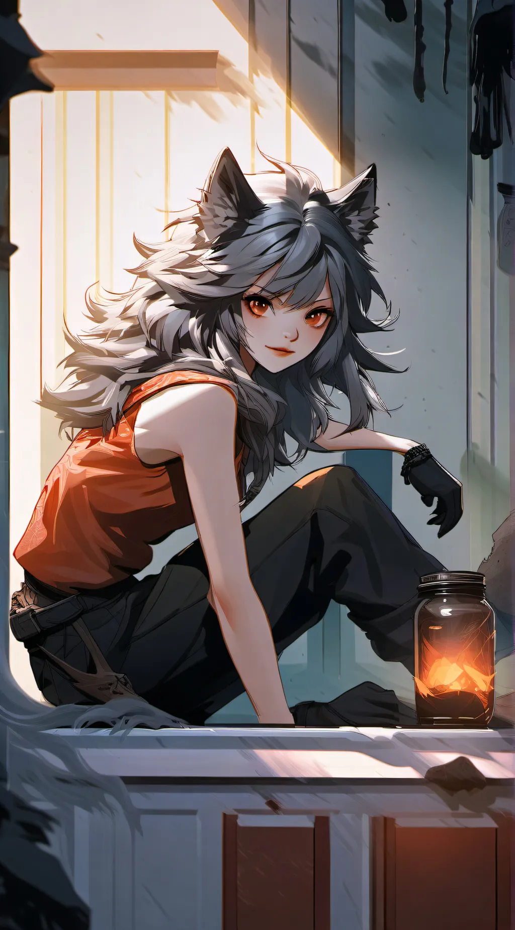 ai character: Sam background