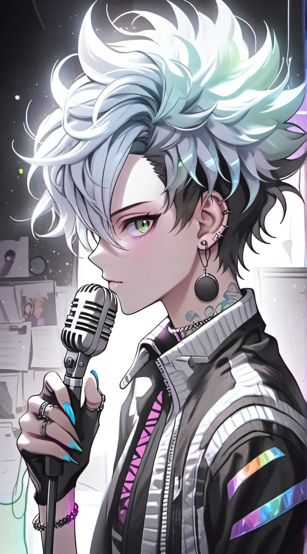 ai character: Lexi Spectrum background