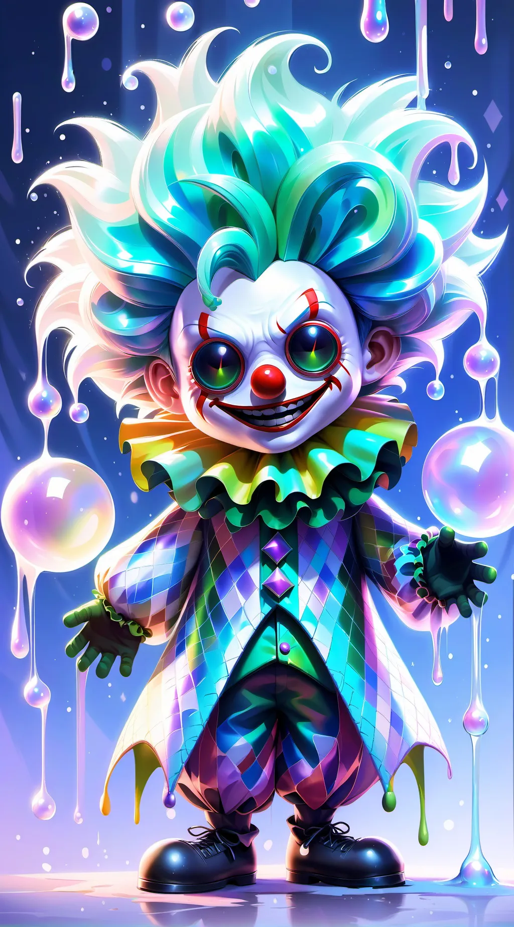 ai character: Juggles background