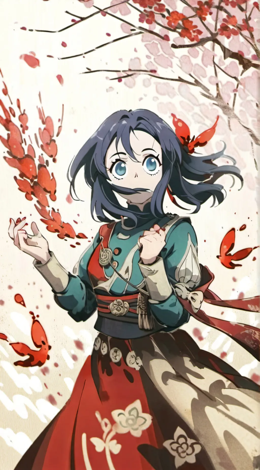 ai character: infinity Castle background