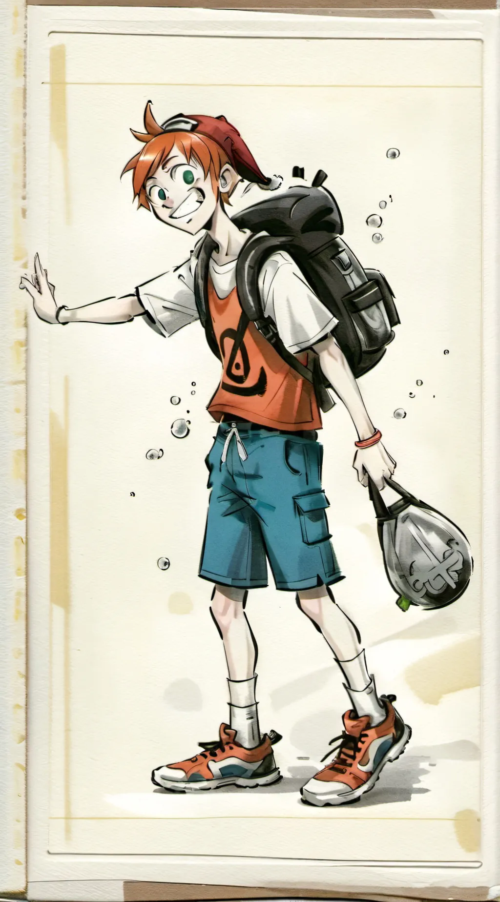 ai character: Chuck background