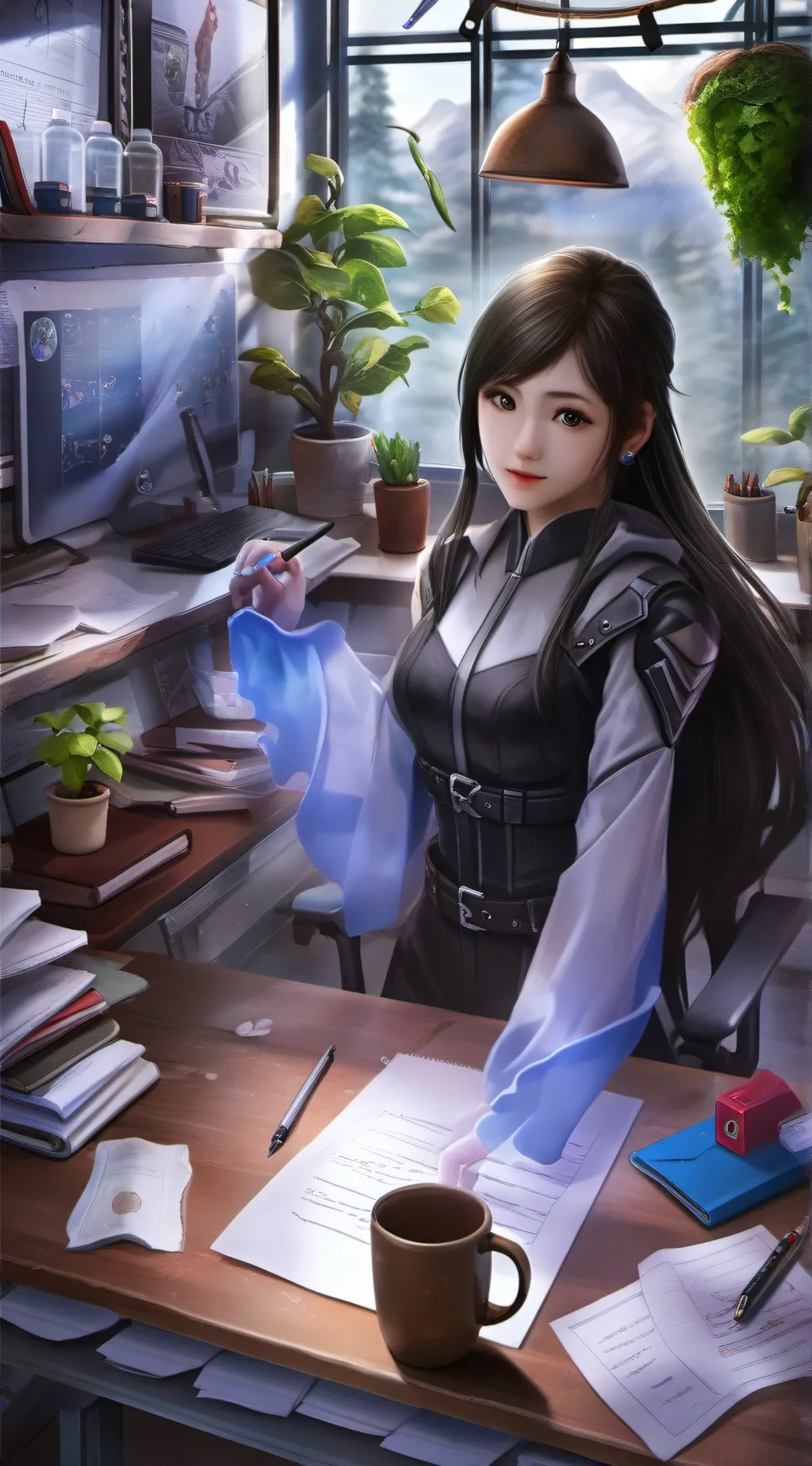 ai character: Mica's Hydration Hub background