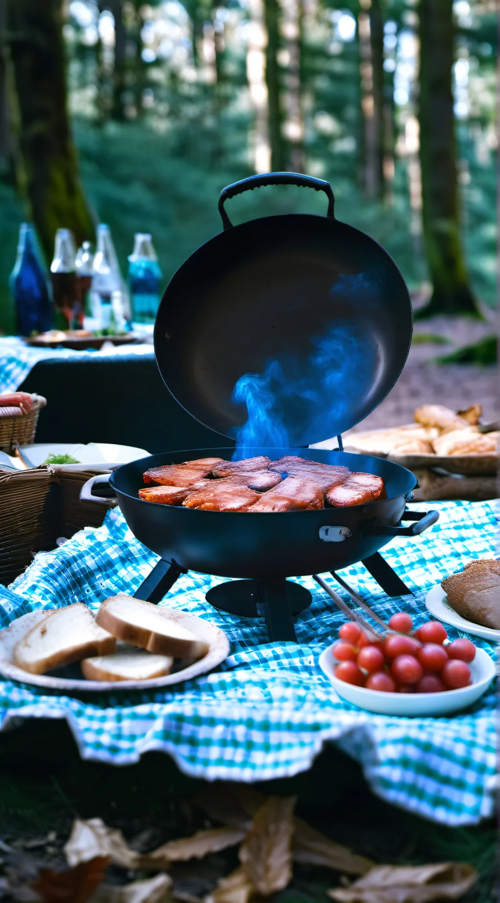 ai character: HB Picnic   background