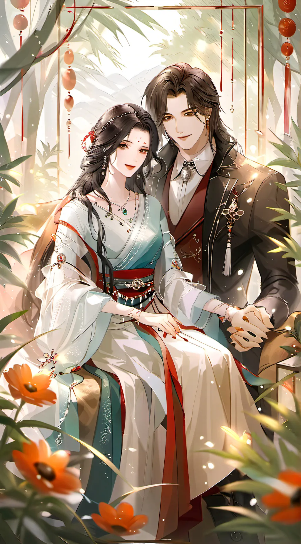 ai character: Focus background