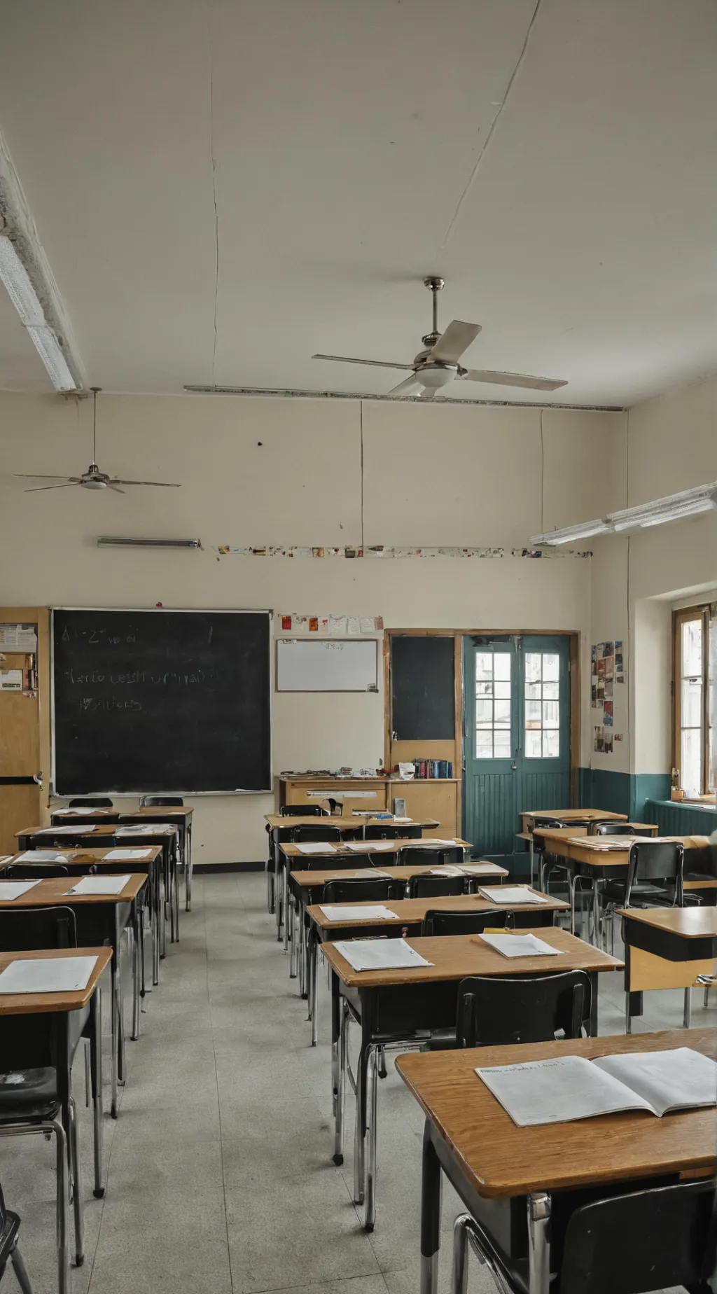 ai character: FNAF SCHOOL SLAYYY background