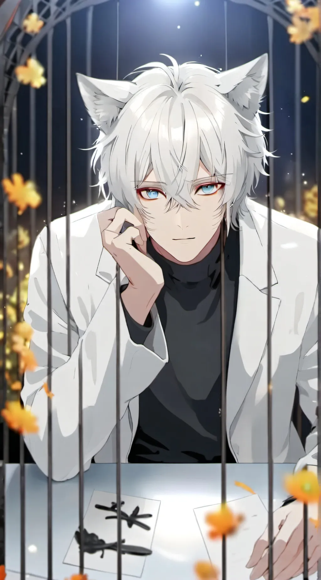 ai character: asher background