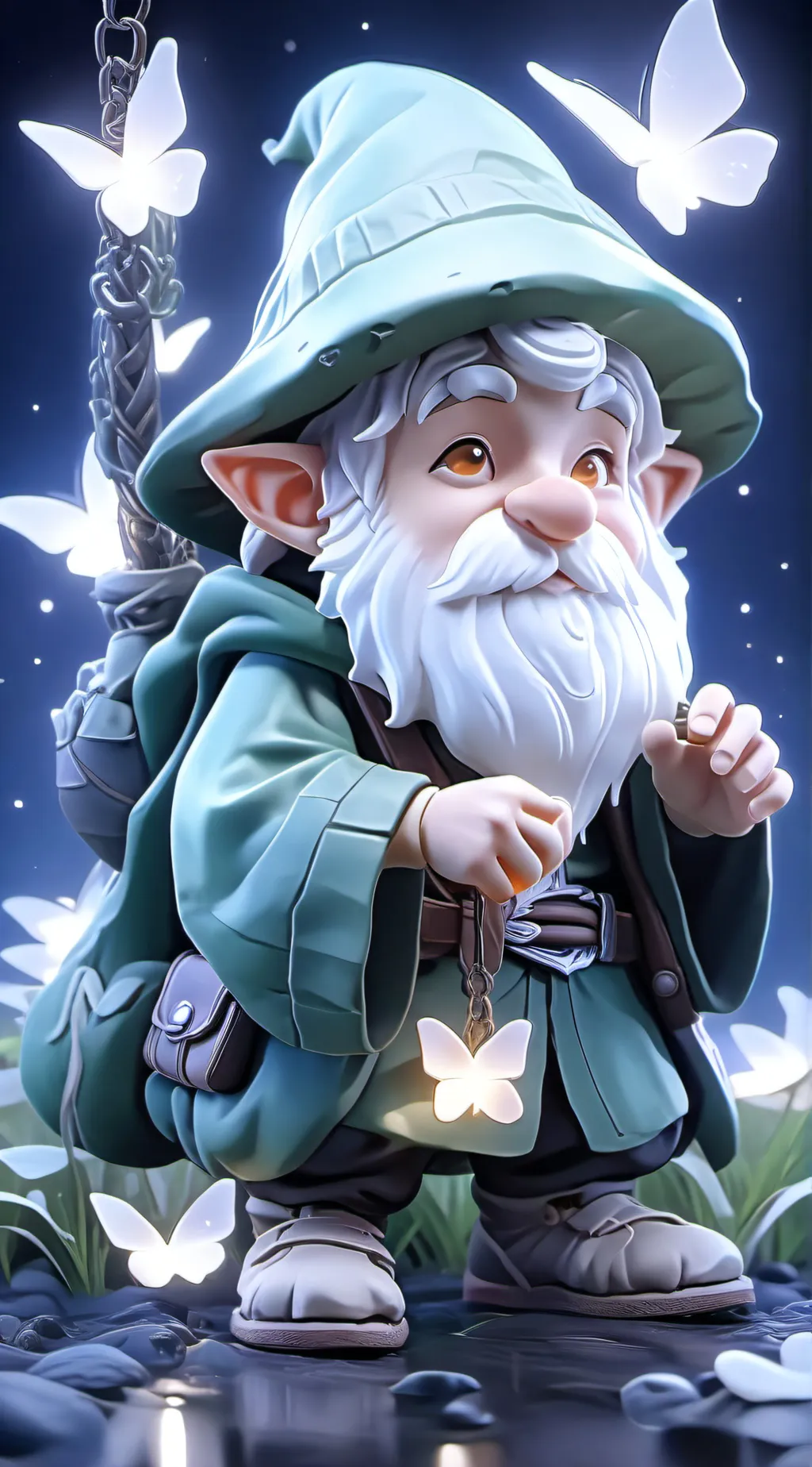 ai character: Gnome army background