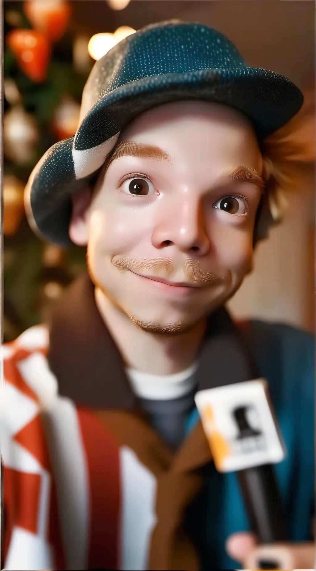 ai character: BABYMAAAN!!!! background