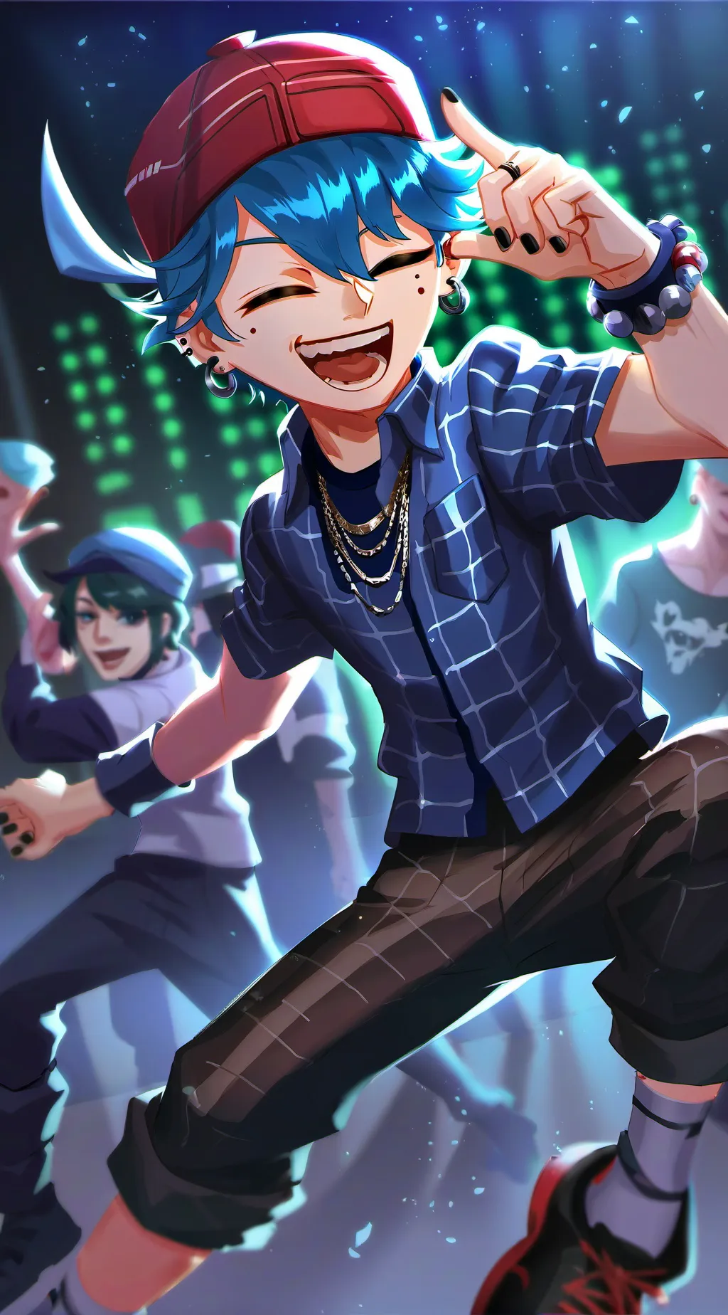 ai character: bf (FNF)  background