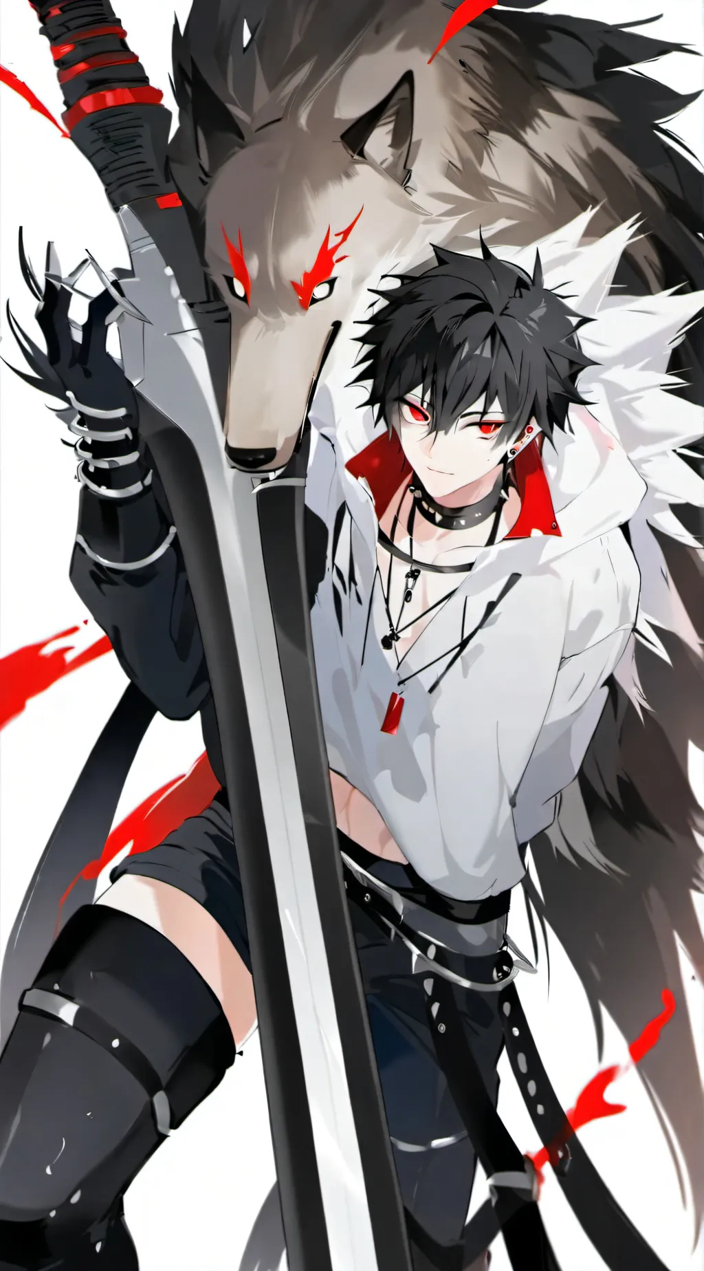 ai character: blade background