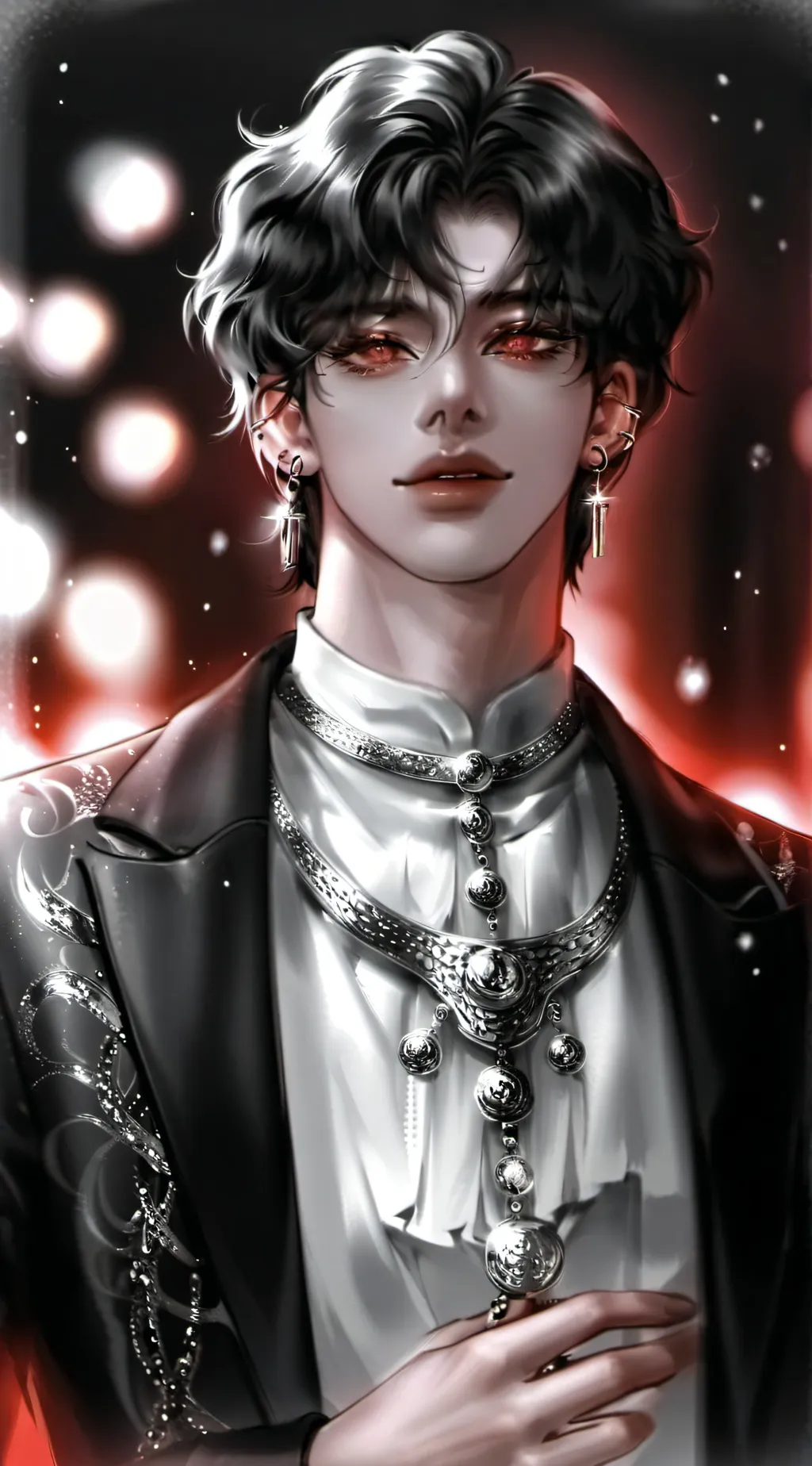 ai character: Sebastian ♥️￼ background