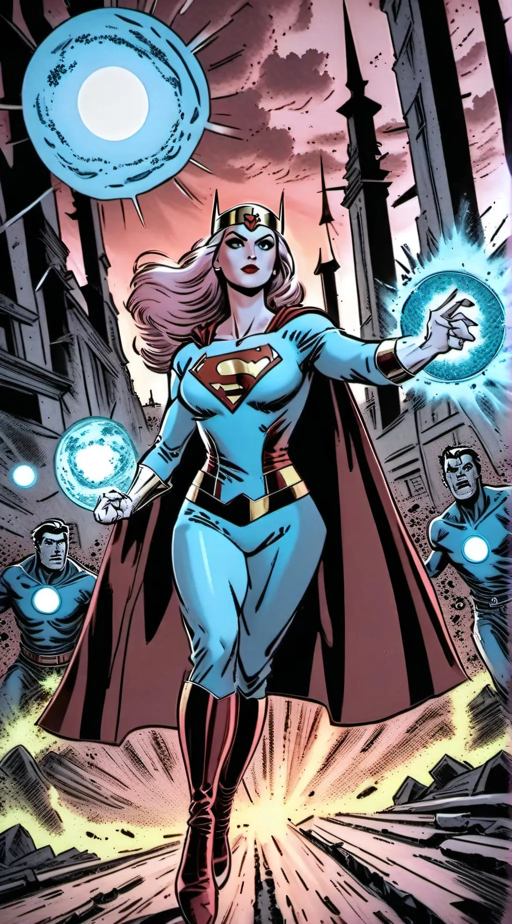 ai character: Superwoman background