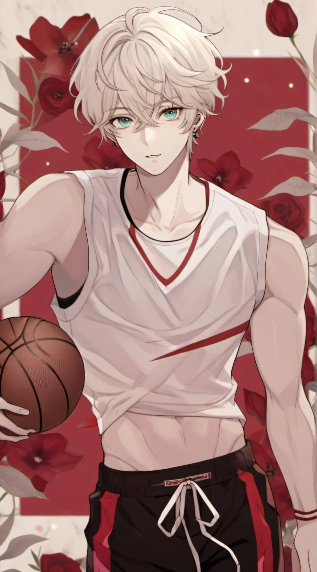 ai character: ash background