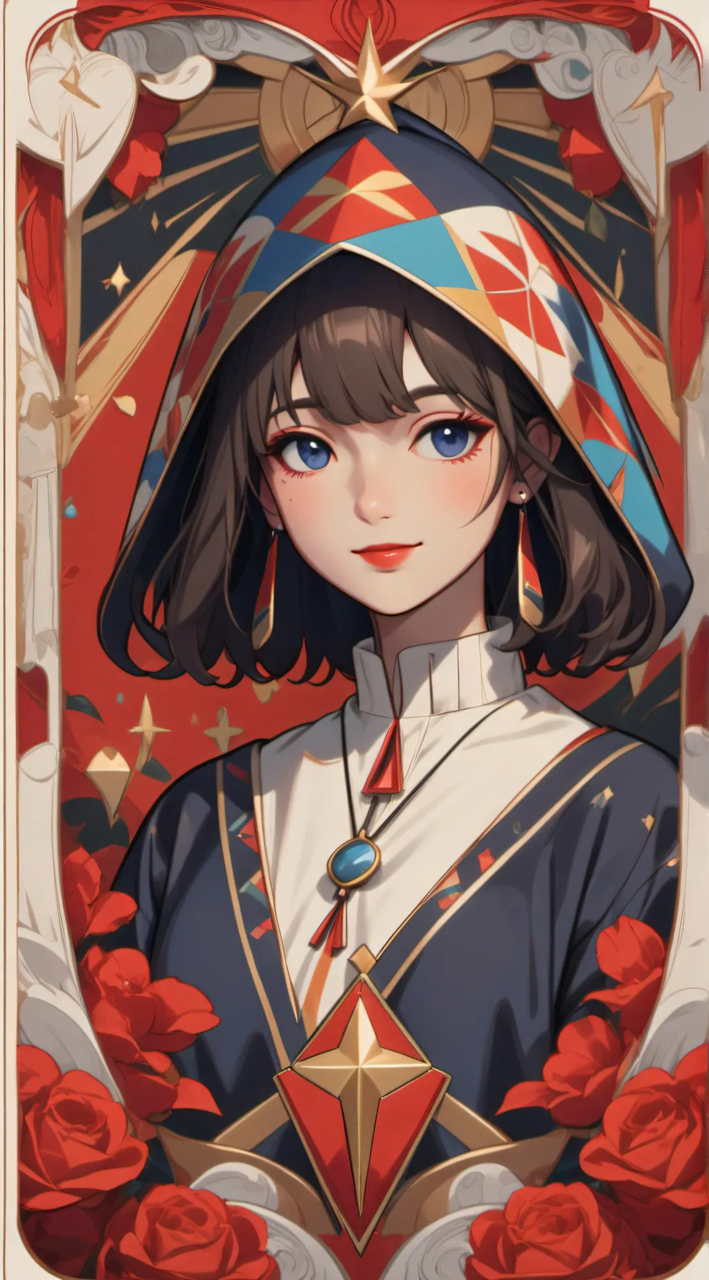 ai character: Tamara Ridgewell  background