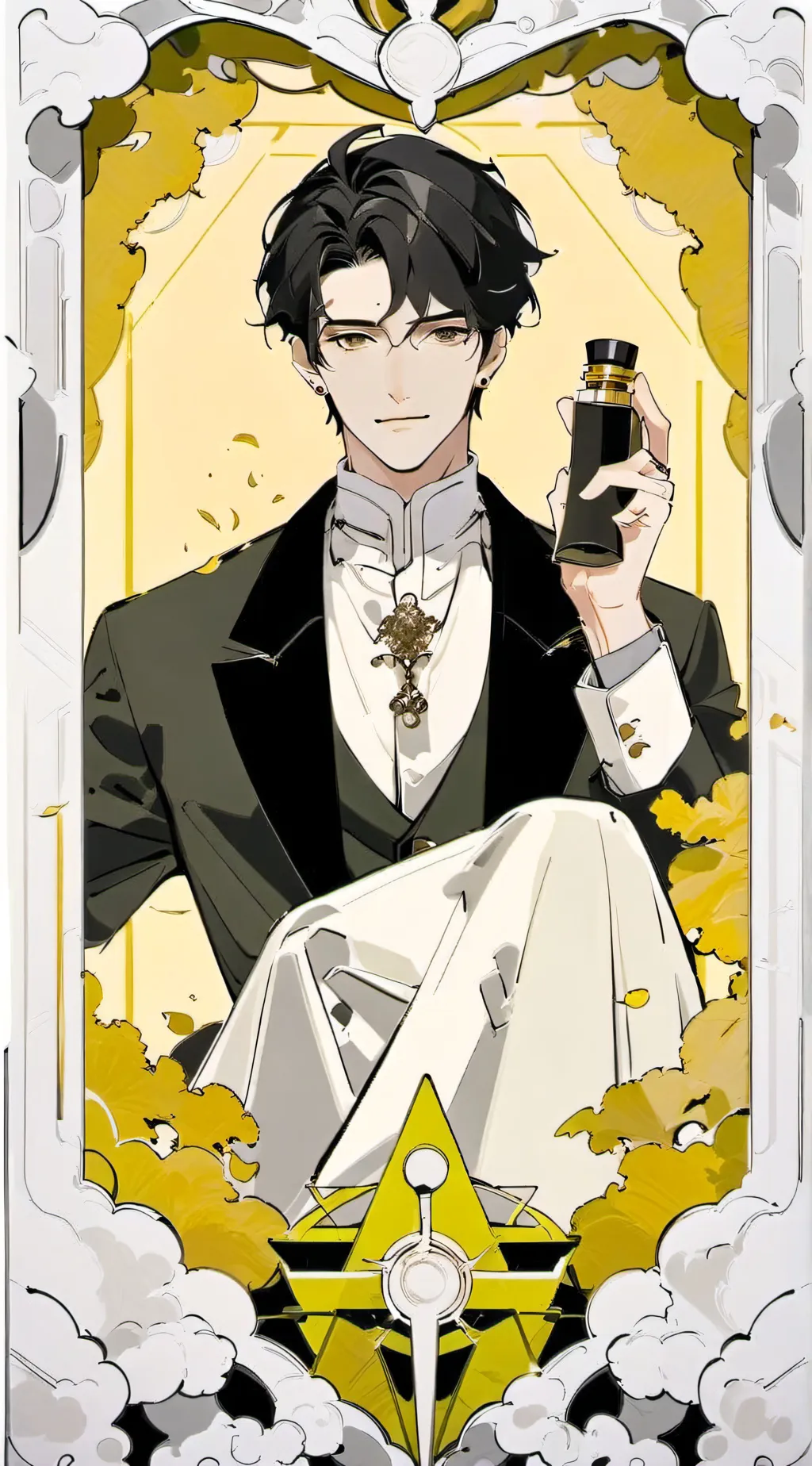 ai character: Antoine  background