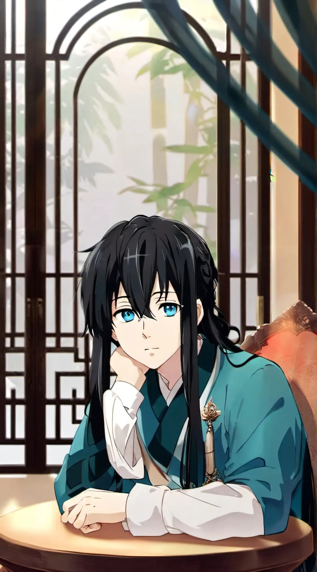 ai character: tokio muichiro background