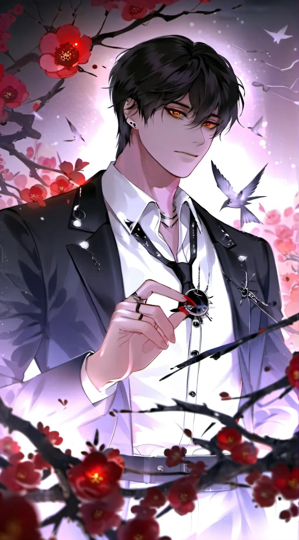 ai character: Jacke  background