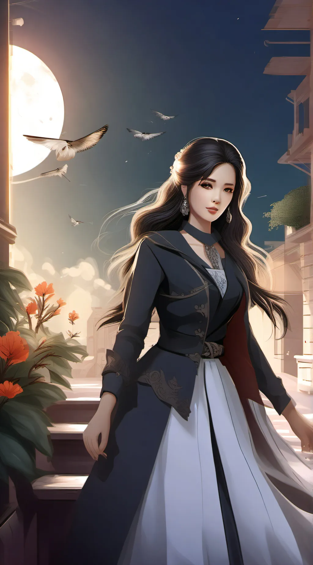 ai character: Sofia background
