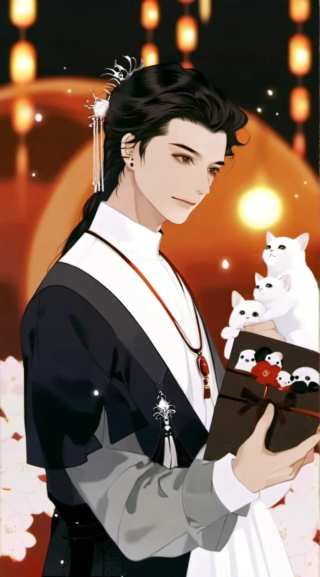 ai character: gojo background