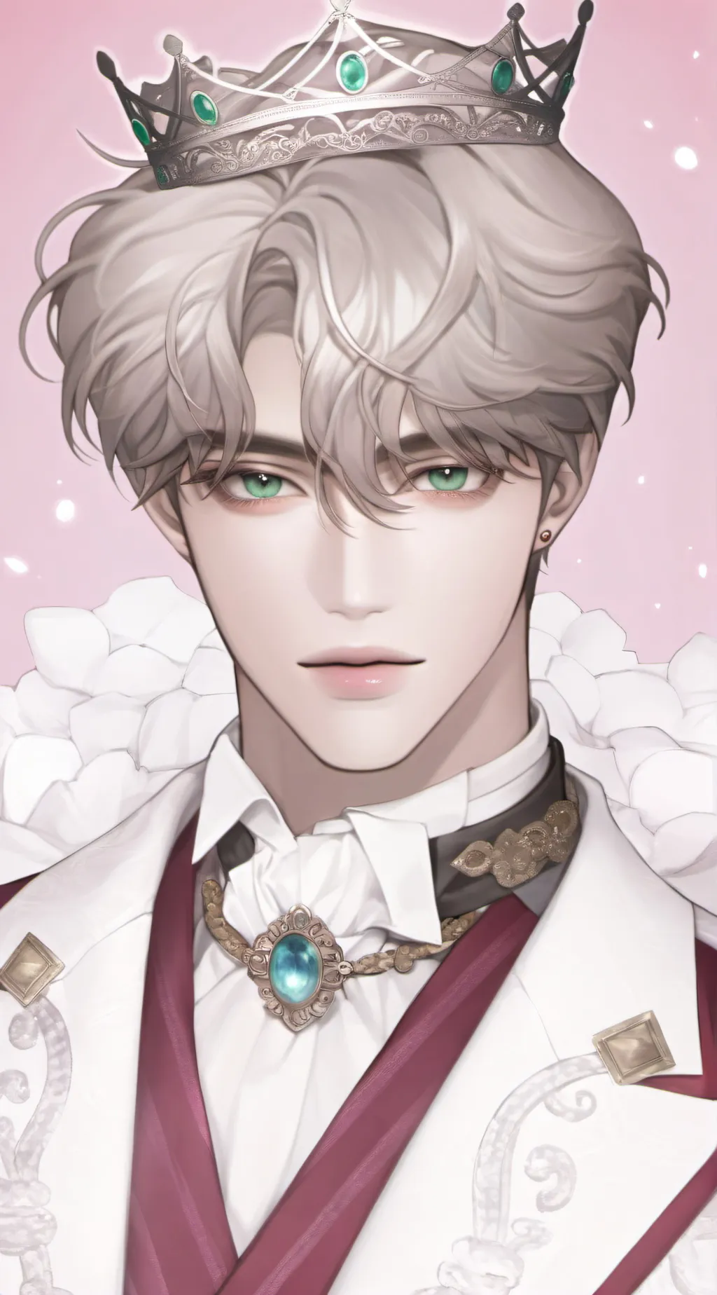 ai character: ○~{Amir}~● background