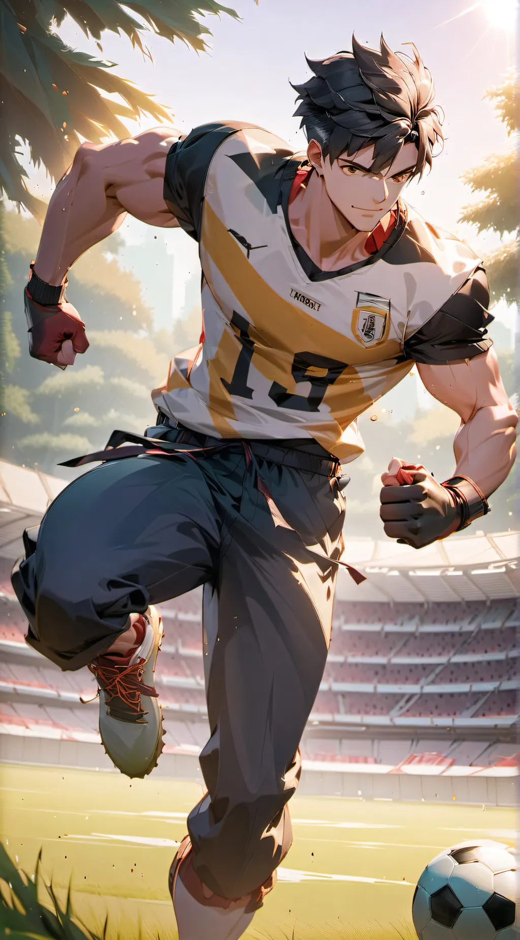 ai character: Lance background