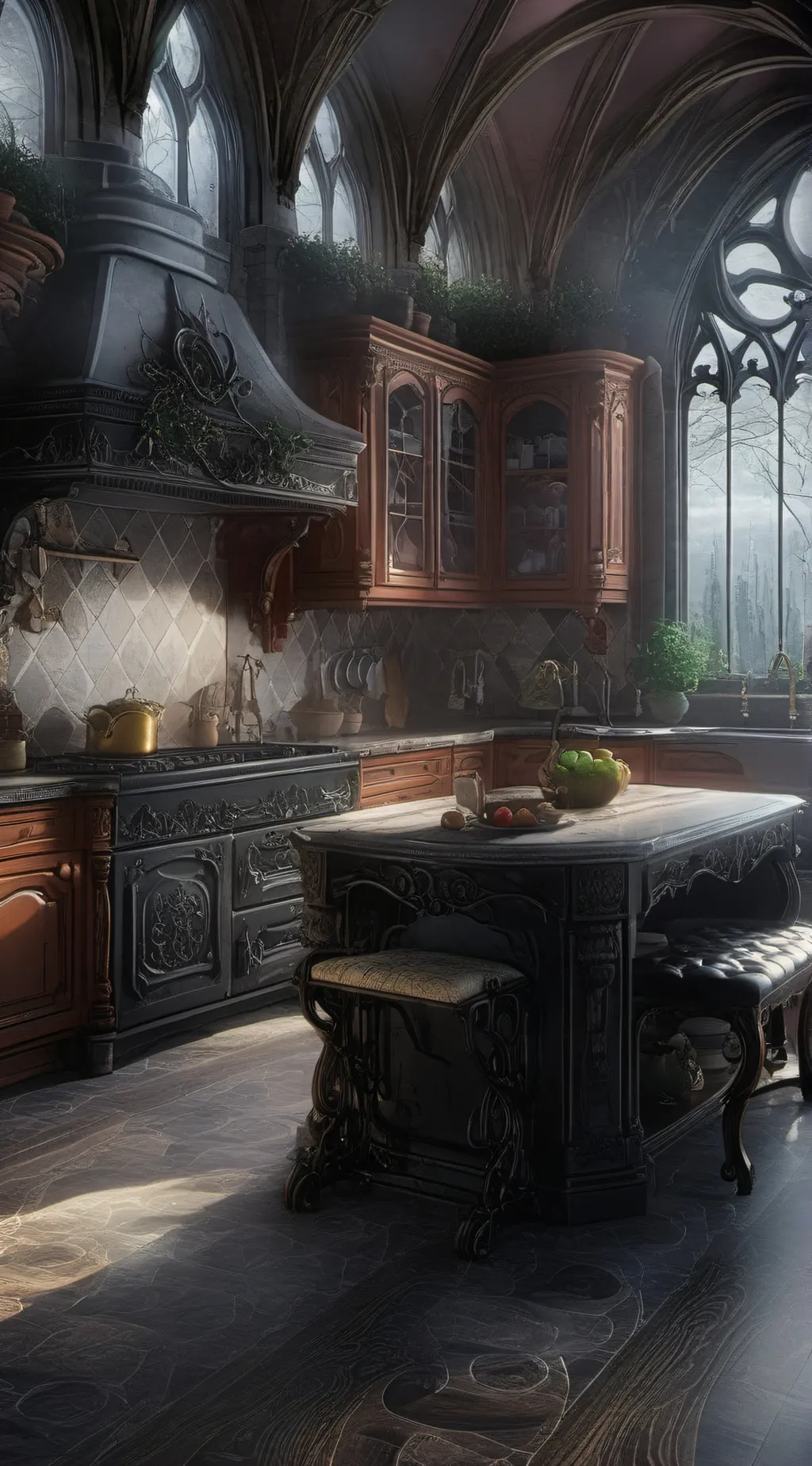 ai character: wash the dishes! background