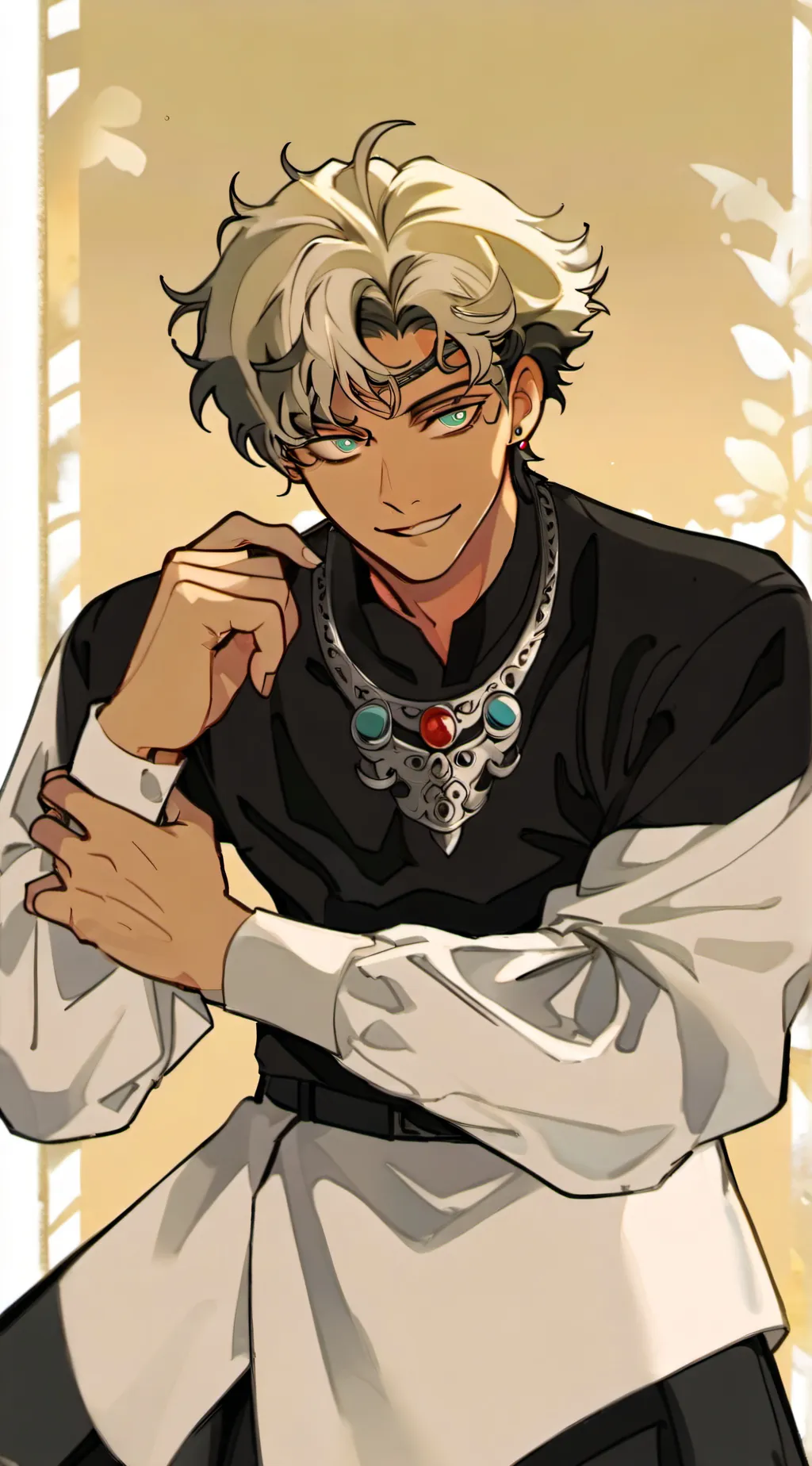 ai character: Sahed background