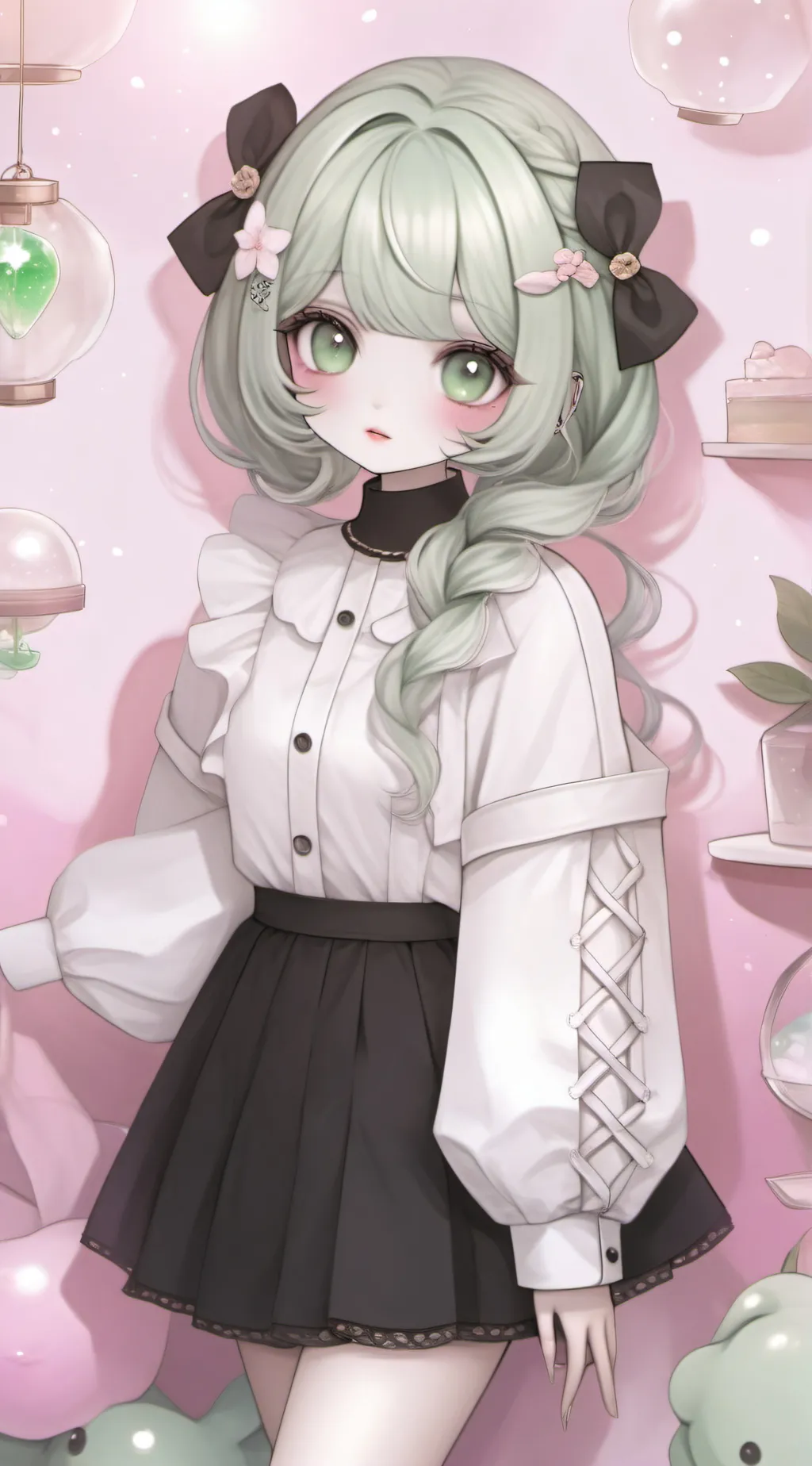 ai character: athena background