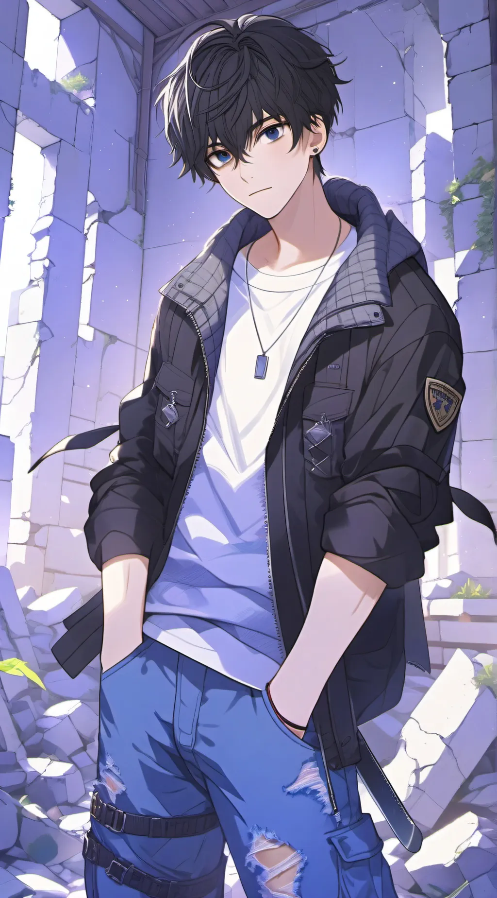 ai character: Levi background