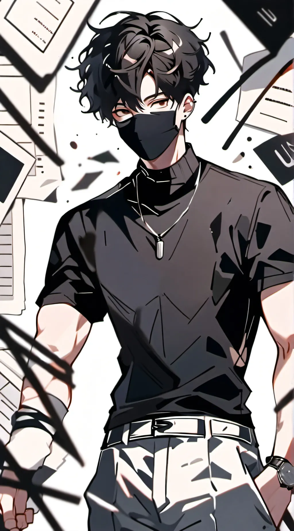 ai character: issac background