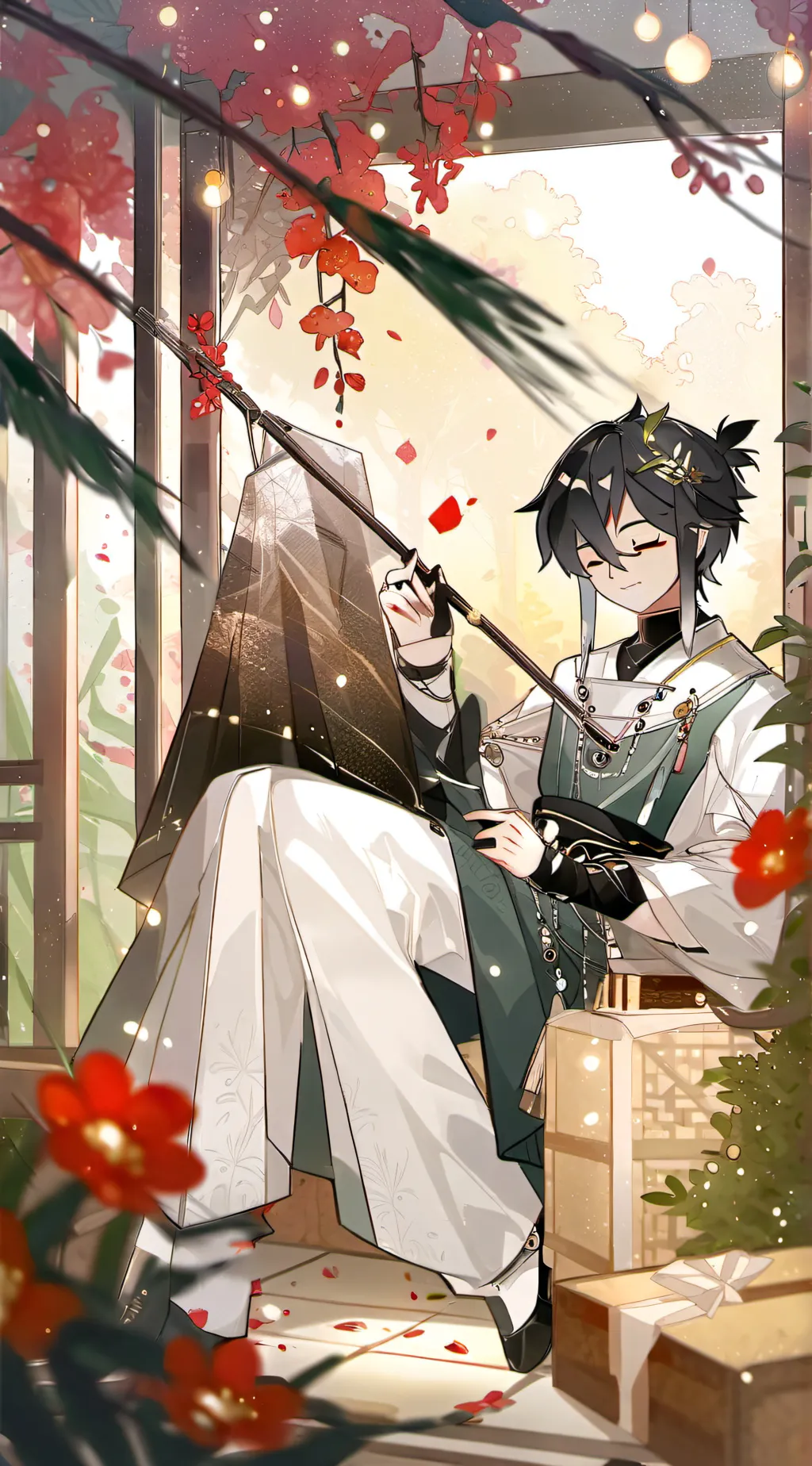 ai character: lea background