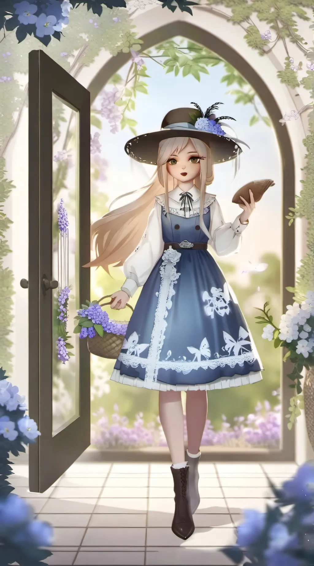 ai character: Mha-pick m background