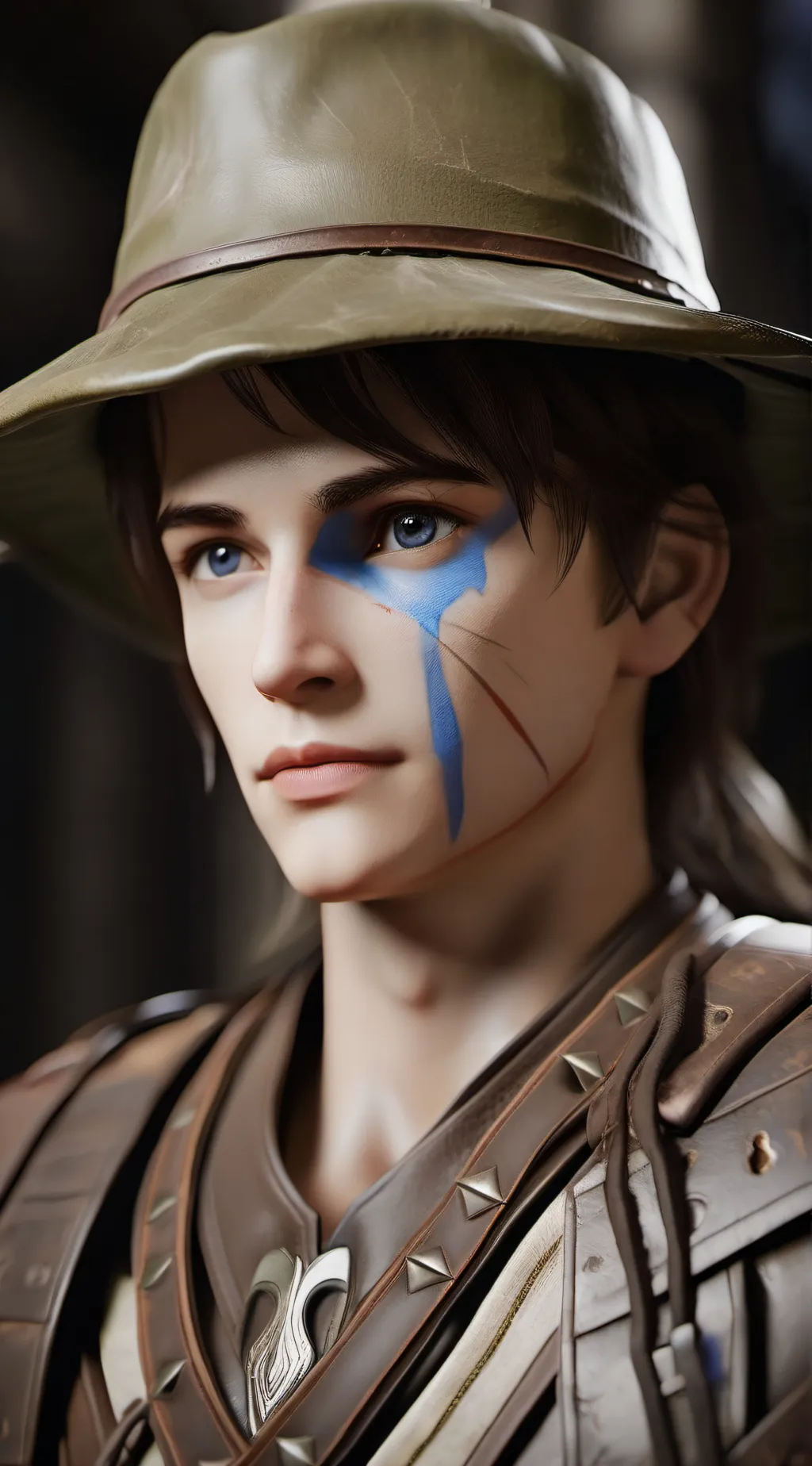 ai character: Luke Scarwolf background