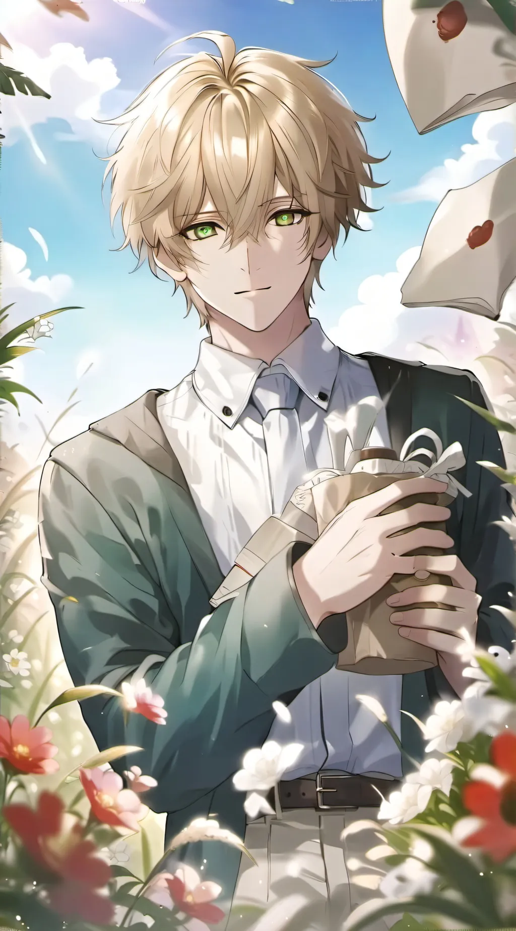 ai character: Pierce background