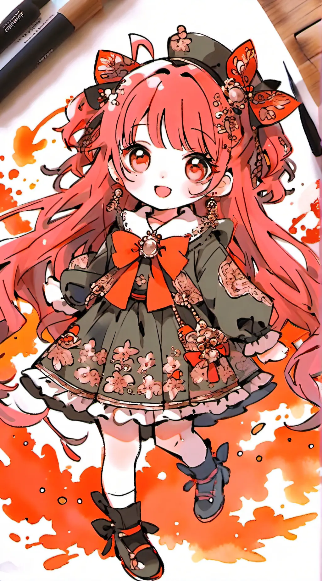 ai character: Sandy background