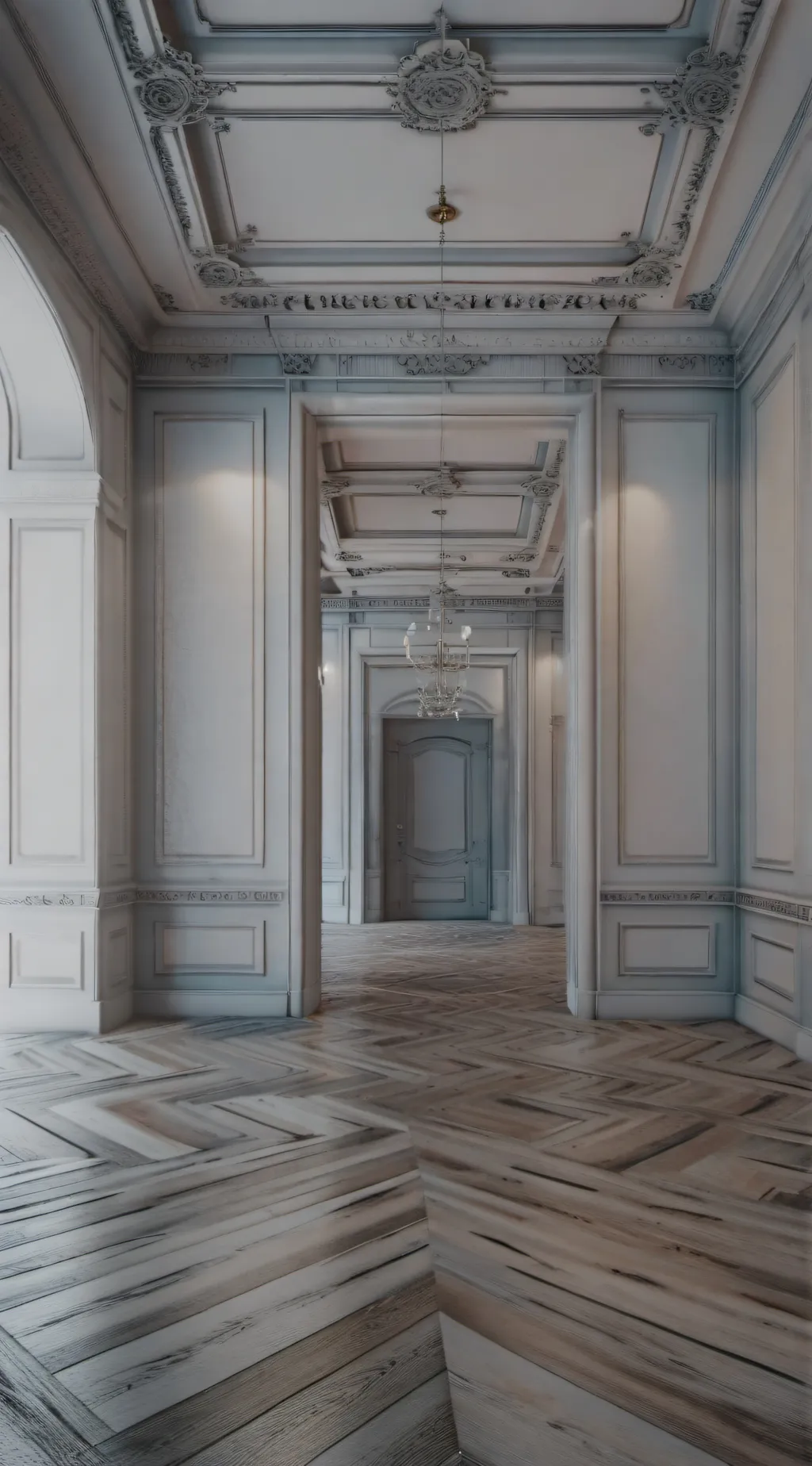 ai character: U-Section rooms background