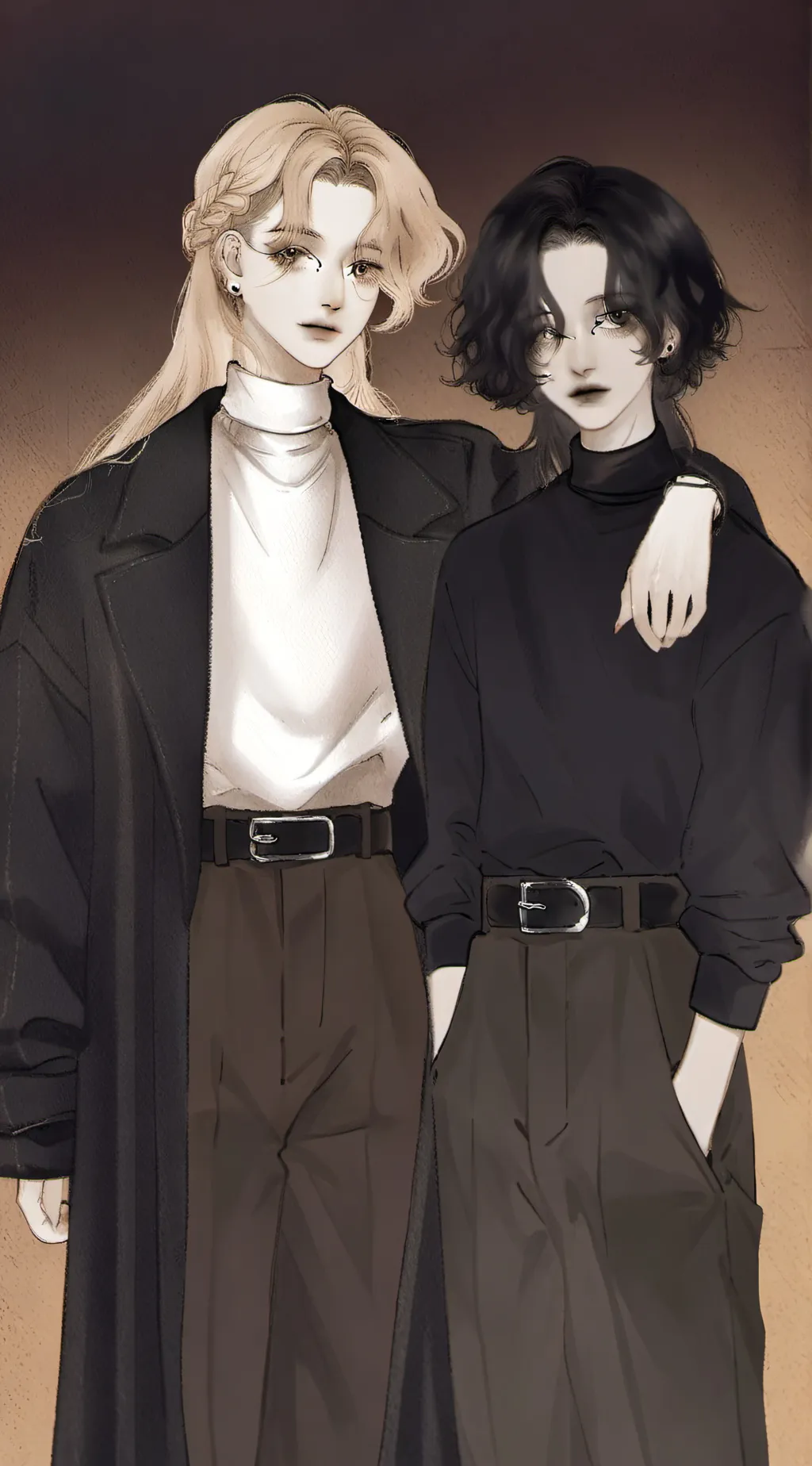 ai character: ♧Kamiko & Himari☆ background