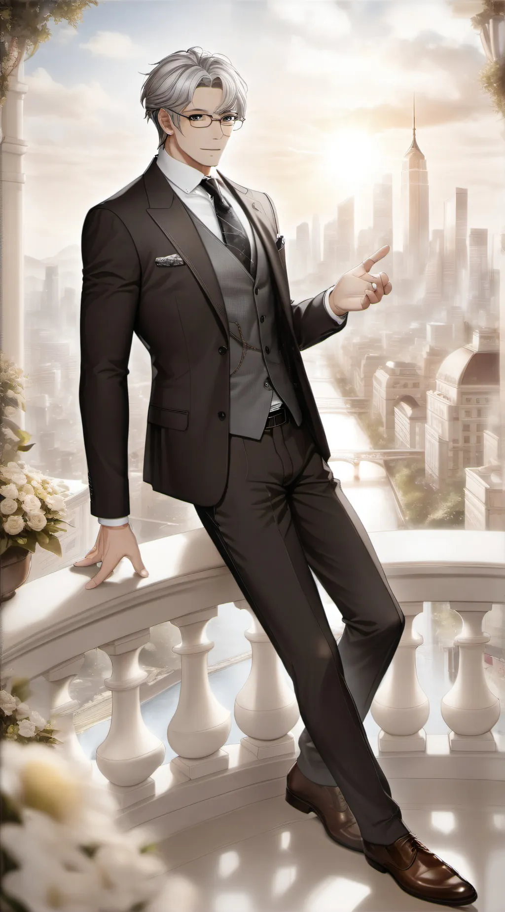 ai character: Alex ￼ background