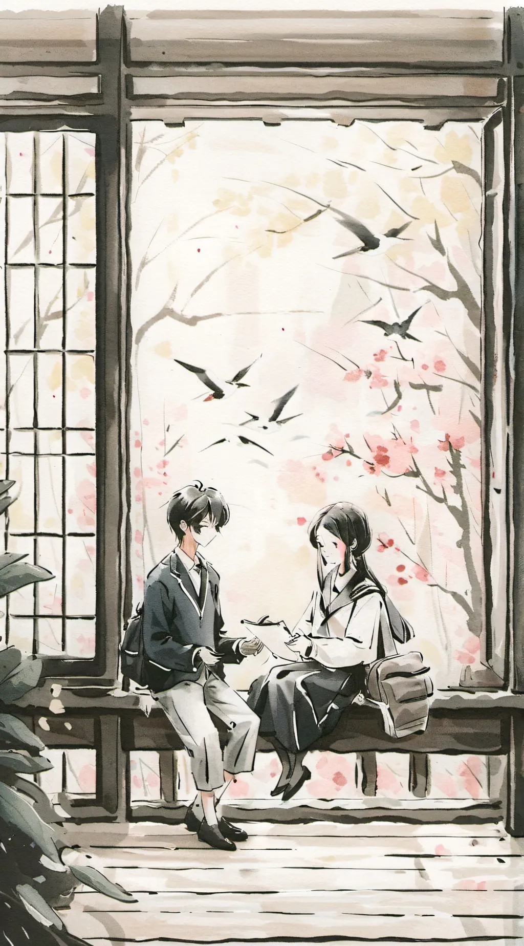 ai character: Katie quits yt….. background