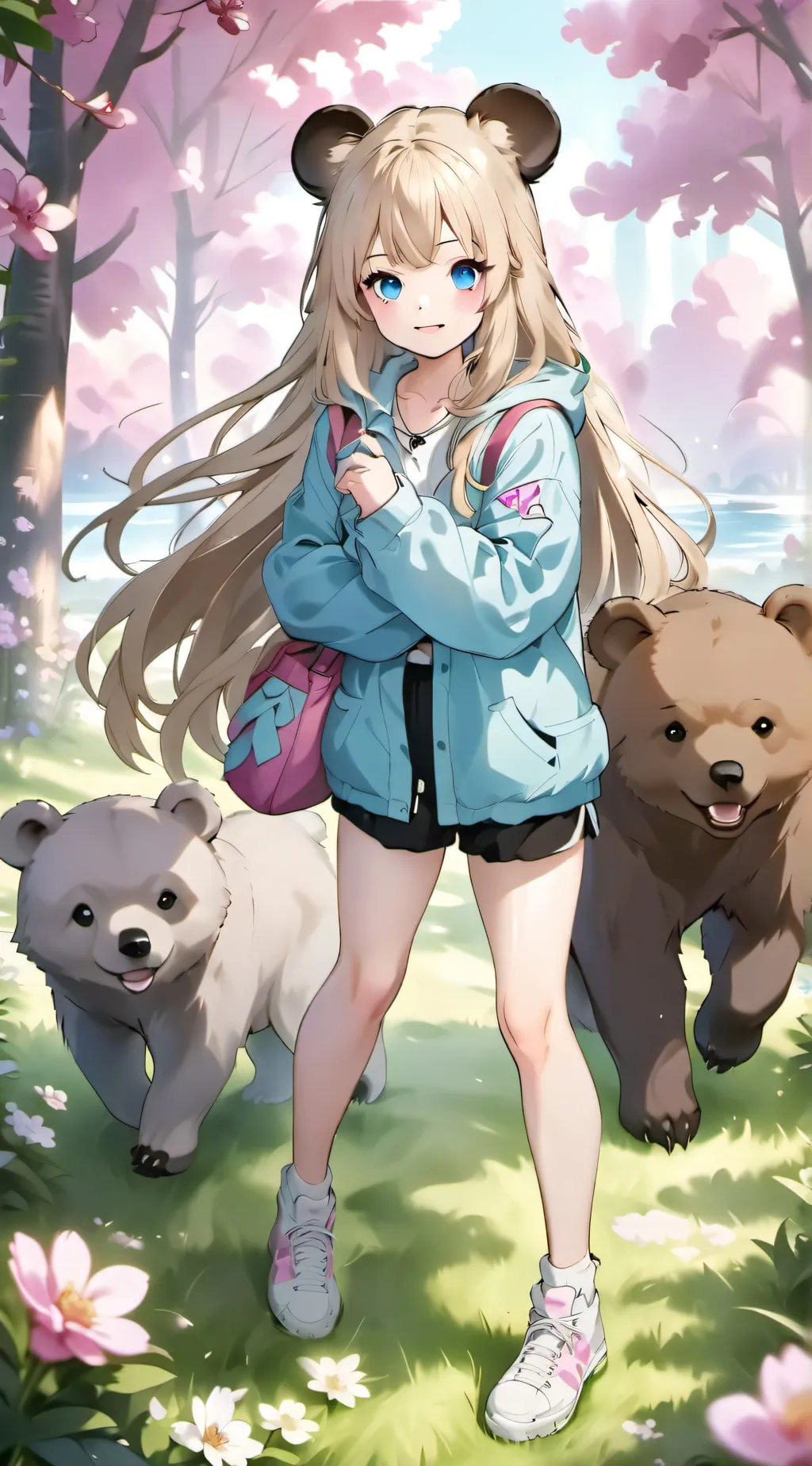 ai character: Makattye chan background