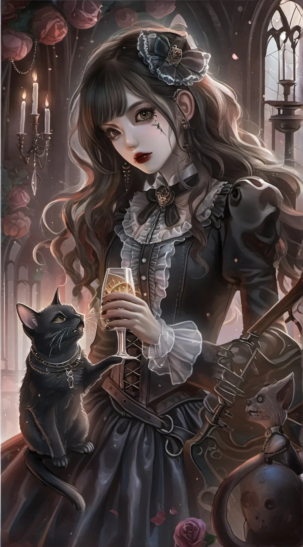 ai character: lily background