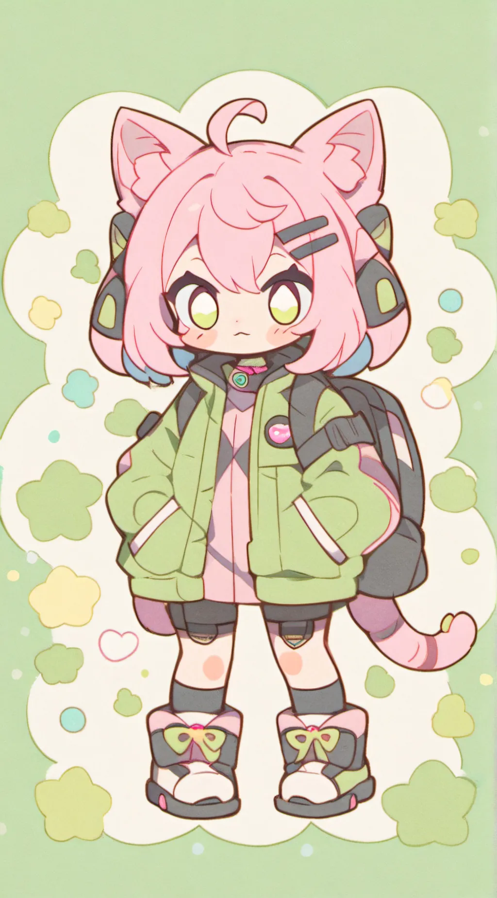 ai character: Rainbow Friends! background