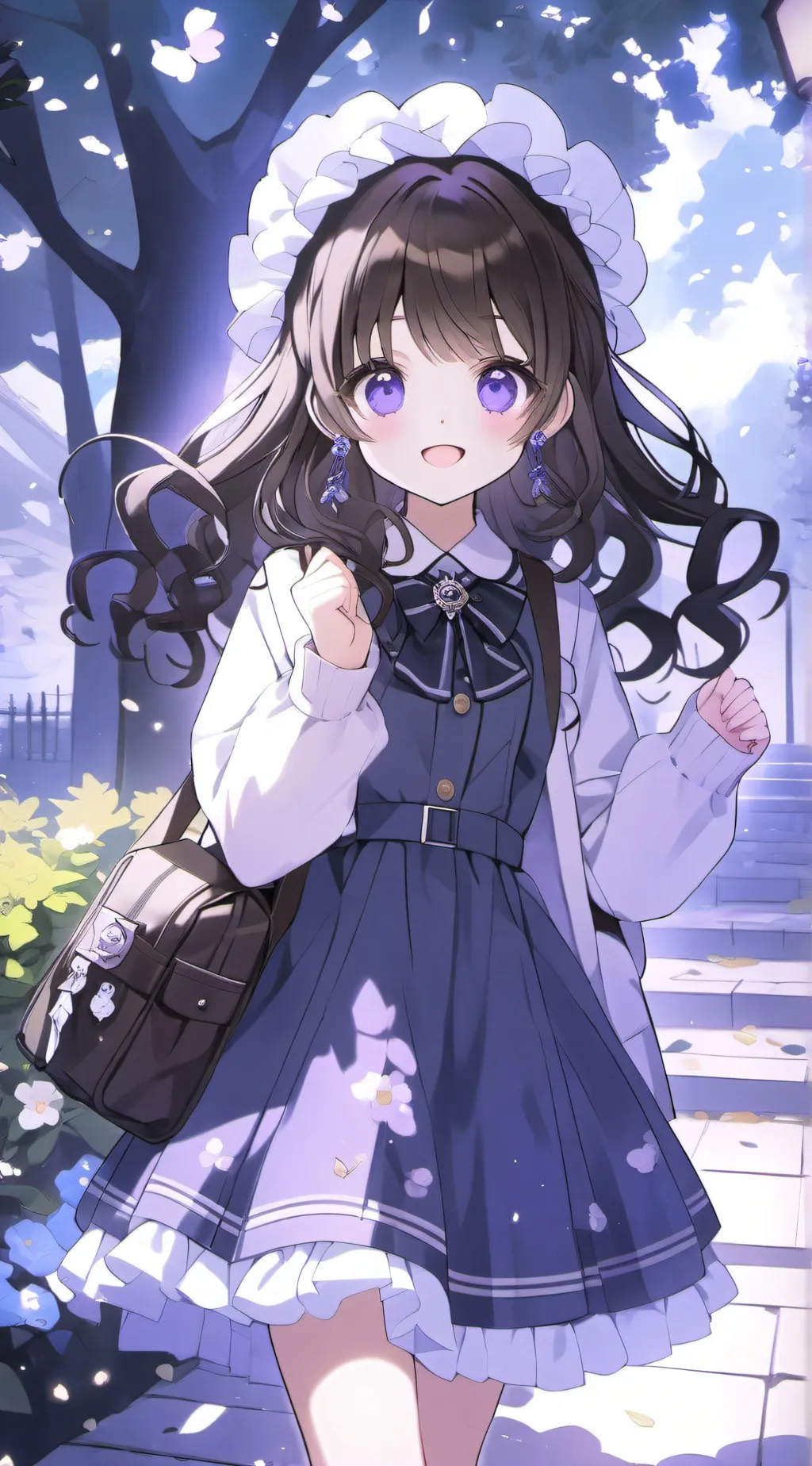 ai character: isabella  background