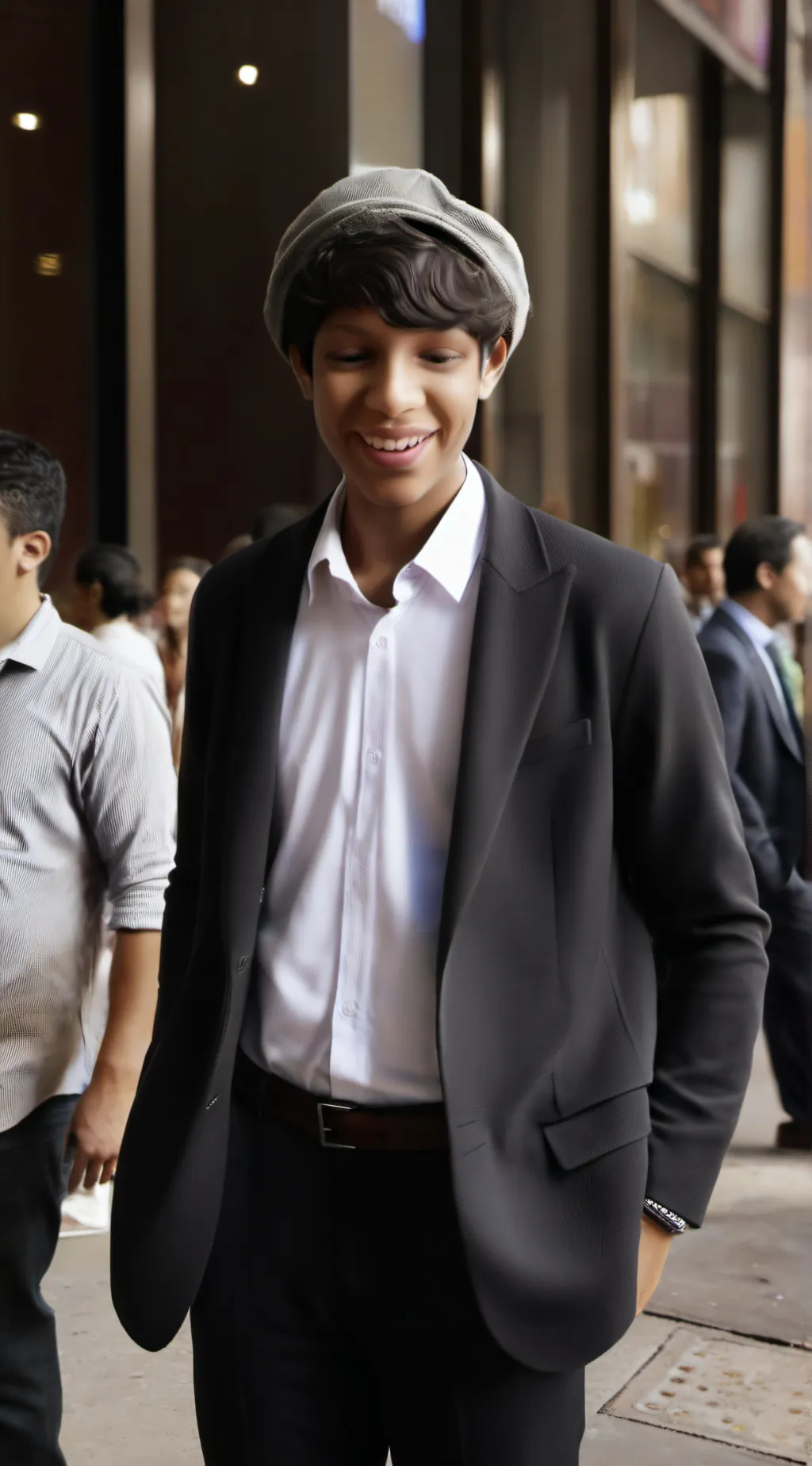 ai character: acky background