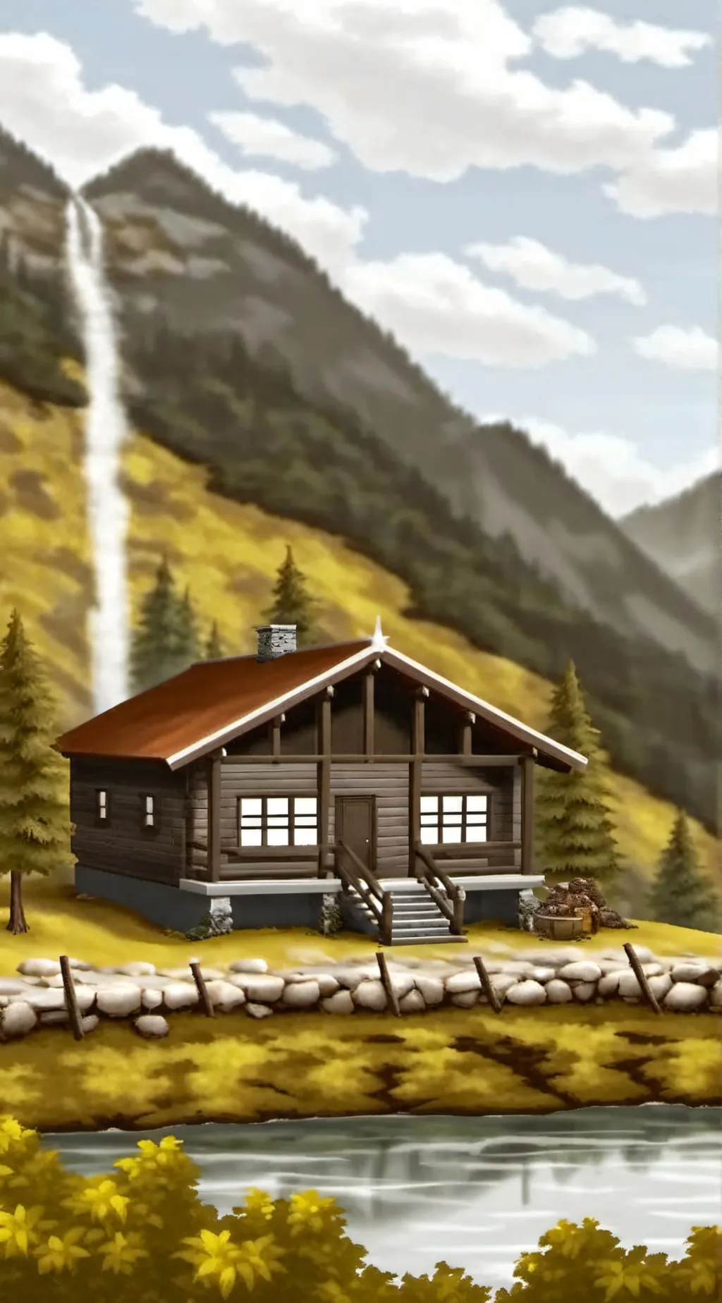 ai character: Fake bestfriend background