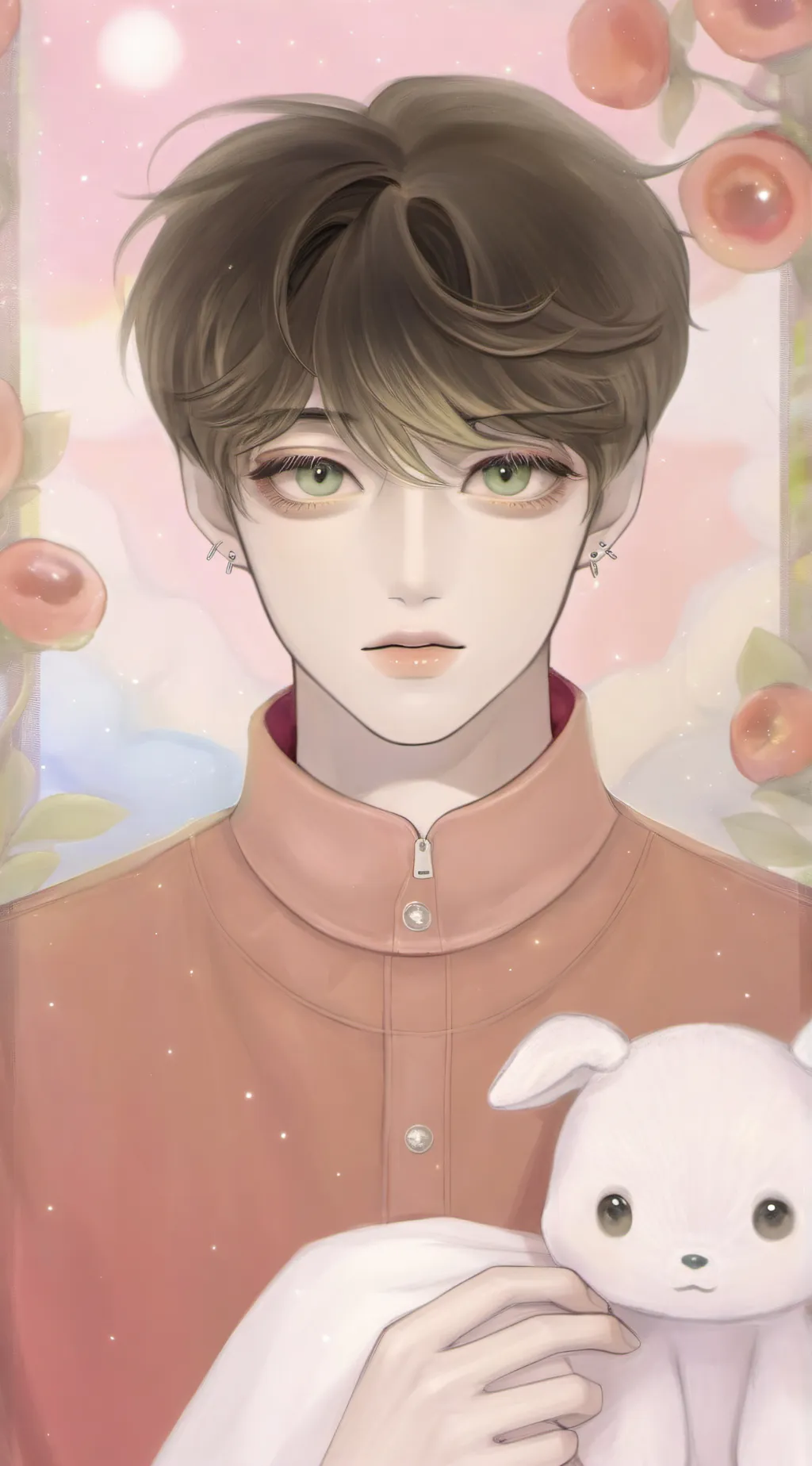 ai character: Mr  Teddy  background