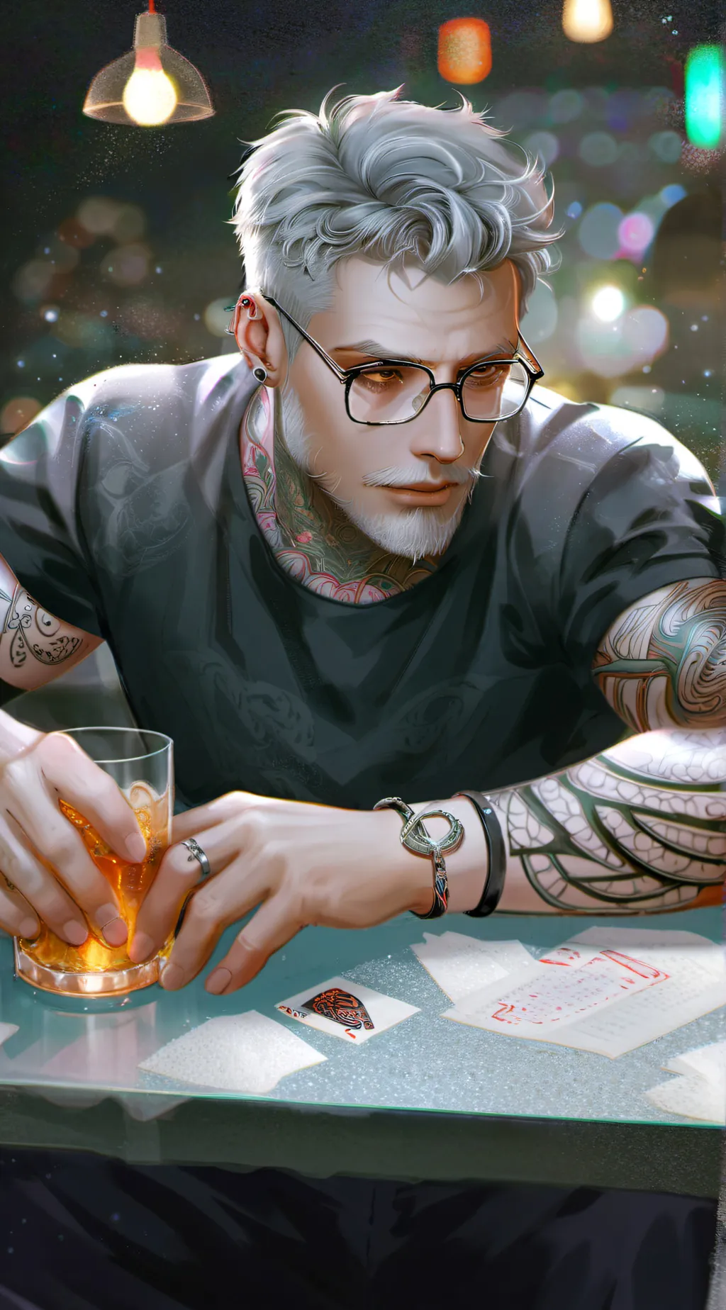 ai character: Sam Walker background