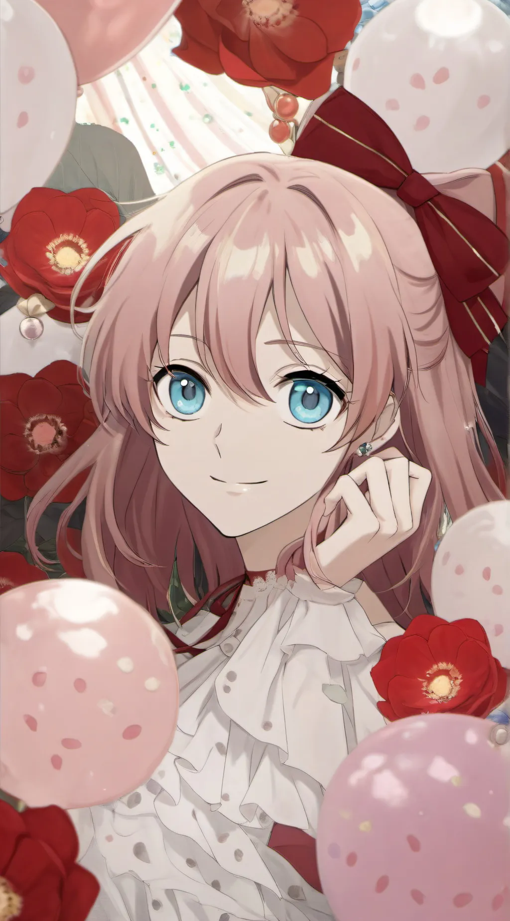 ai character: mha x lov background