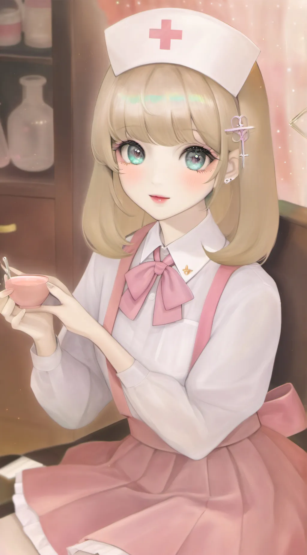 ai character: Nurse Nancy background
